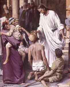 Jesus Heals the Leper by Harry Anderson